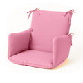 coussins chaise haute rose coton bio madeinfrance